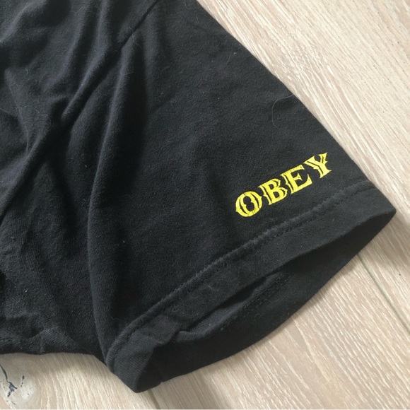 Obey Mexican Skull Graphic T Shirt - Picture 5 of 8